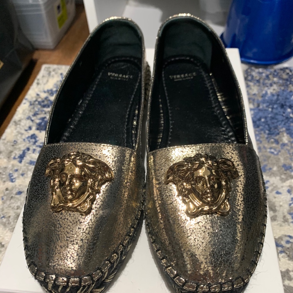 SOLD Versace espadrille